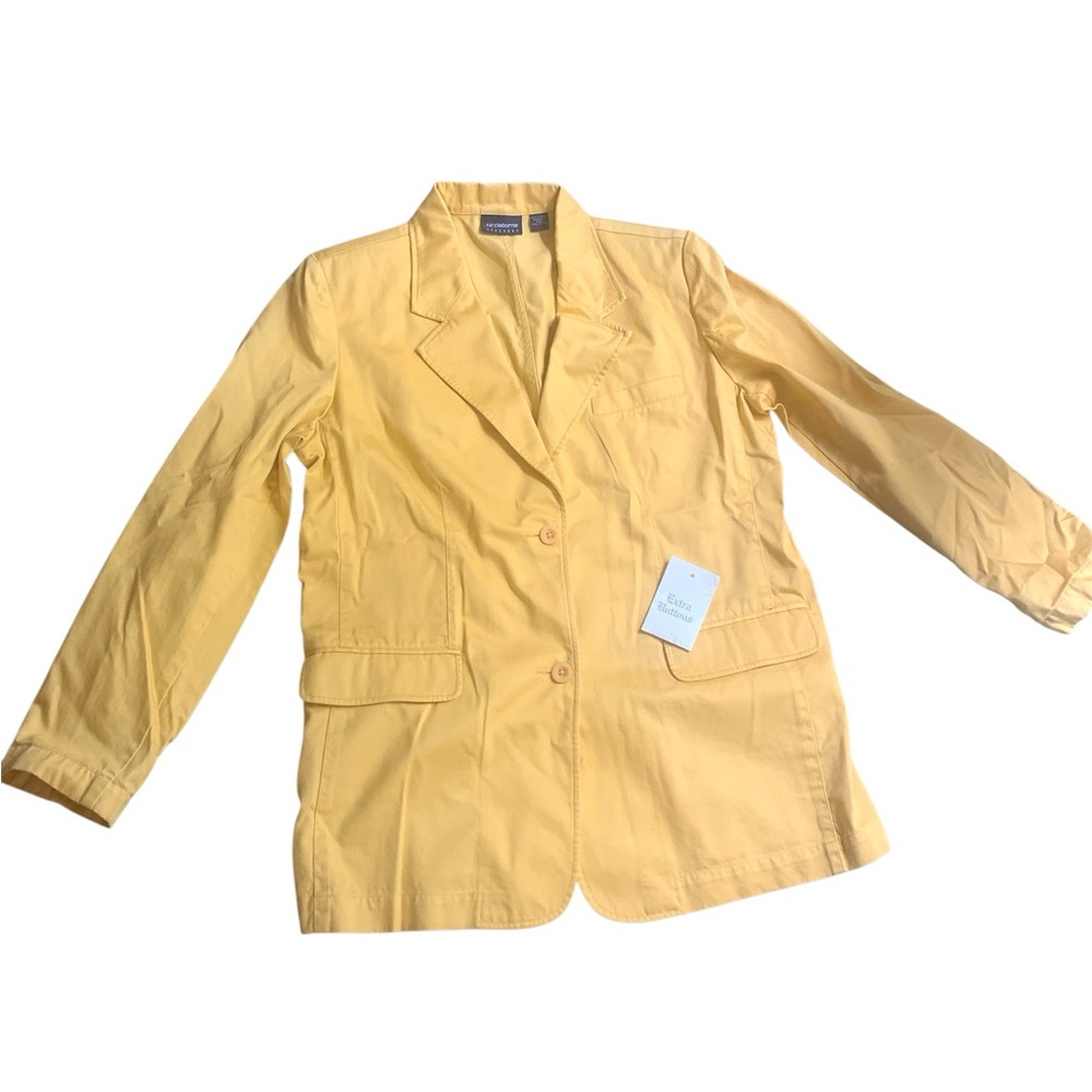 Vintage Liz Claiborne Women's Blazer, Cotton Twill